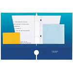Five Star 4 Pocket Paper Folder Airspun Portfolio