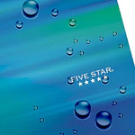 Five Star 4 Pocket Paper Folder Airspun Portfolio