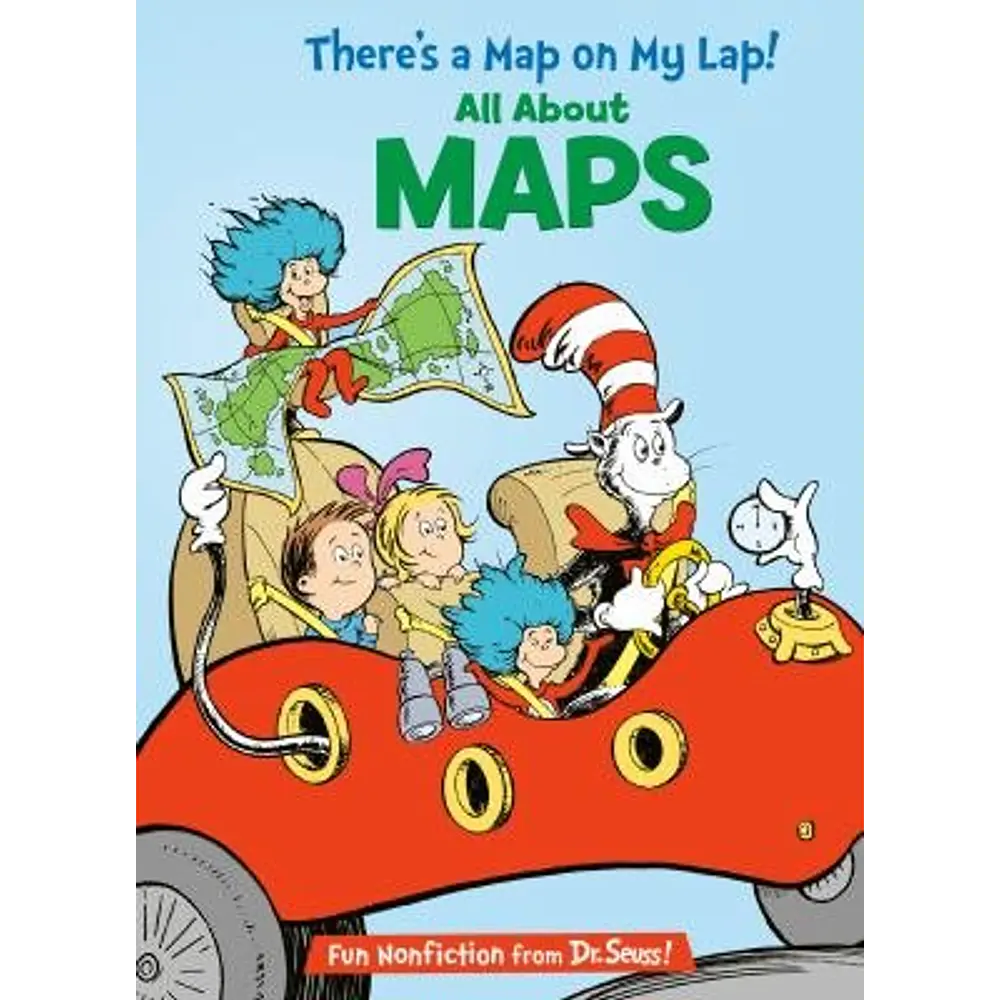 There's a Map on My Lap! All about Maps - (Cat in the Hat's Learning Library) by Tish Rabe (Hardcover)