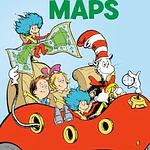 There's a Map on My Lap! All about Maps - (Cat in the Hat's Learning Library) by Tish Rabe (Hardcover)