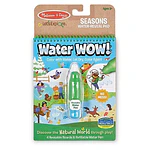 Melissa & Doug Let’s Explore Water Wow! Seasons Water-Reveal Pad – Reusable On the Go Travel Activity - FSC Certified