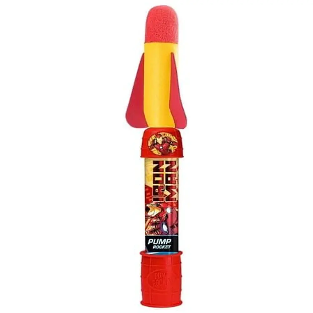 Marvel Avengers Iron Man Pump Rocket Toy