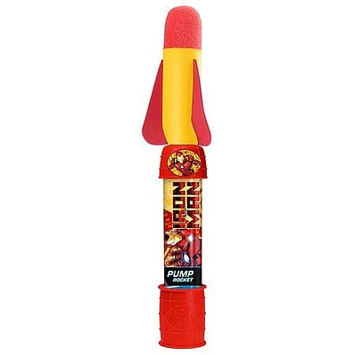 Marvel Avengers Iron Man Pump Rocket Toy