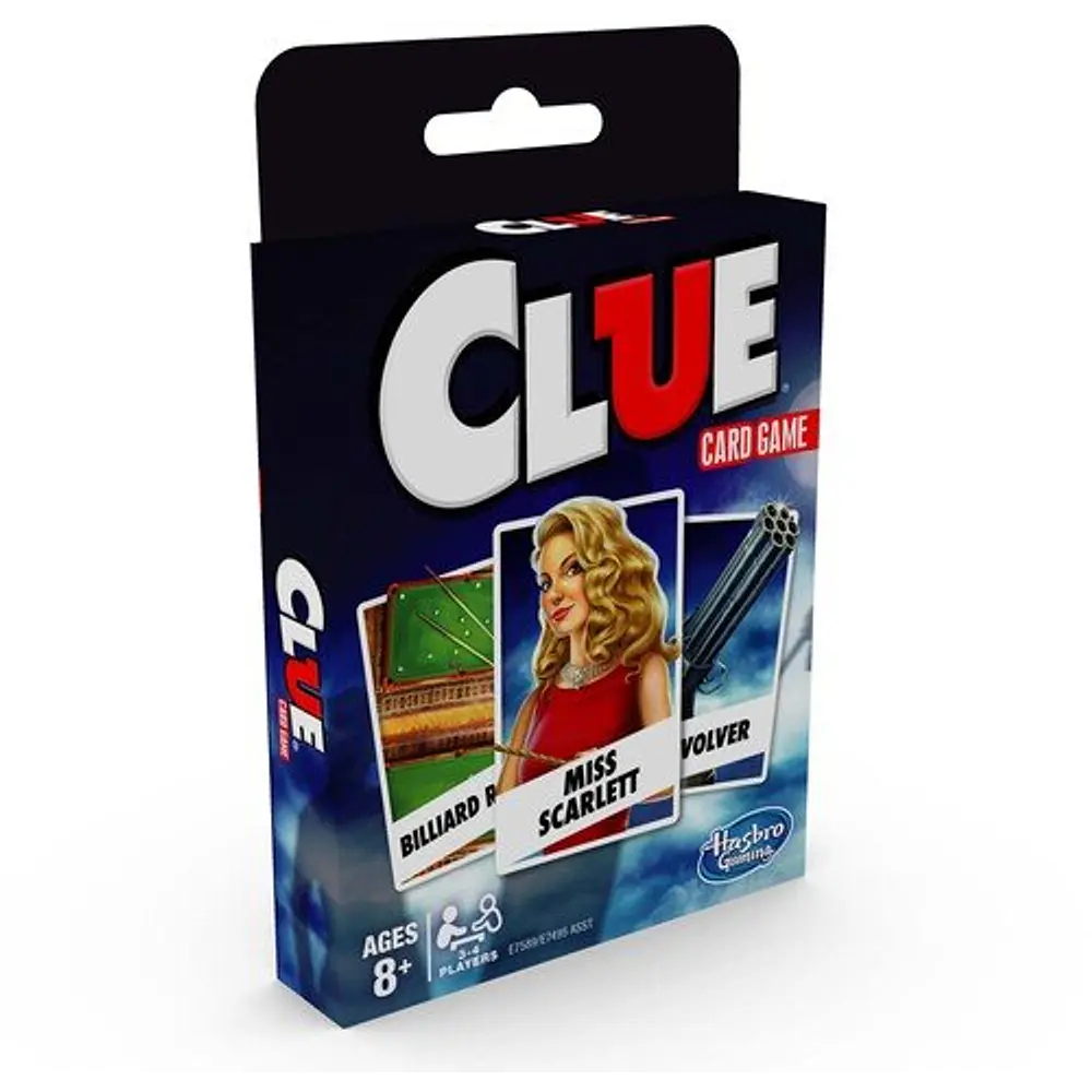Clue Card Game for Kids Ages 8 and Up  3-4 Players Strategy Game