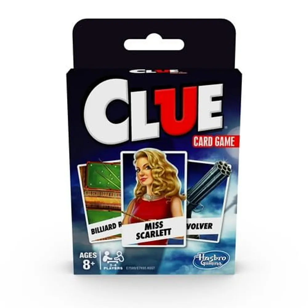 Clue Card Game for Kids Ages 8 and Up  3-4 Players Strategy Game
