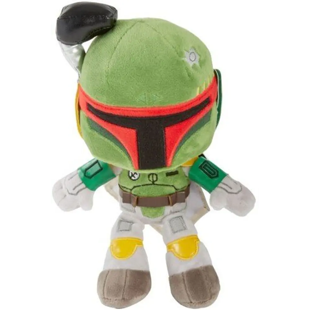 Star Wars Plush 8-in Boba Fett Doll  Soft  Collectible Movie Gift for Fans Age 3 Years Old & Up