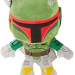 Star Wars Plush 8-in Boba Fett Doll  Soft  Collectible Movie Gift for Fans Age 3 Years Old & Up