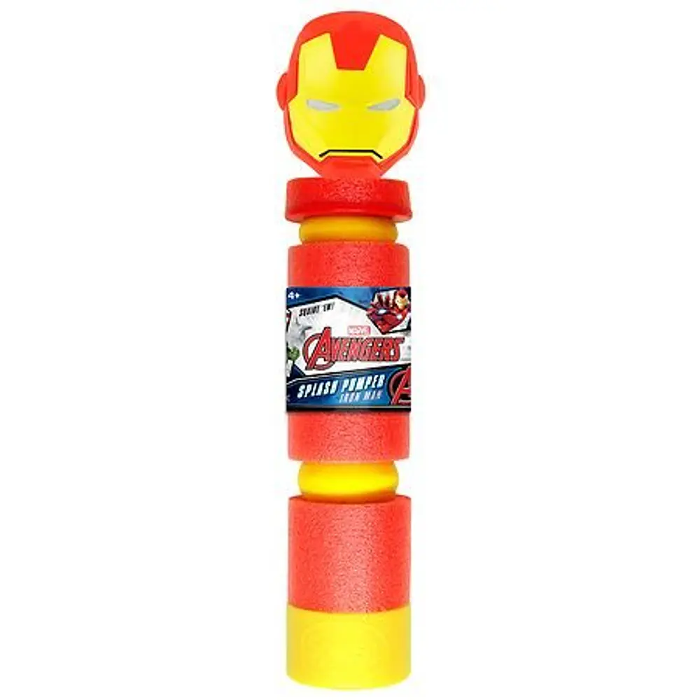 Ja-Ru Licensed Splash Pumpers Iron Man - 1.0 EA