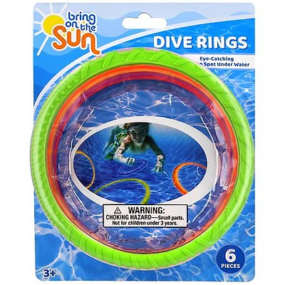 Bring On The Sun Dive Rings - 6.0 ea