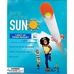 Bring On the Sun  Light Up Foam Rocket Set  2 Rockets & Launch Base Up to 100 Ft *EN