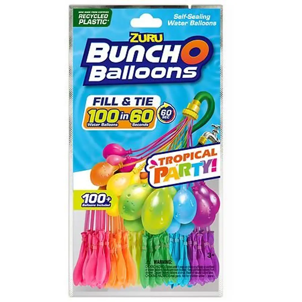 Zuru Bunch O Balloons Tropical Party - 100.0 ea