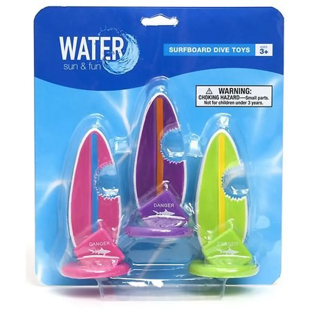 Festive Voice Surfboard Dive Toys - 3.0 EA