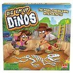 Goliath Dig  Em Up Dinos - Fossil-Finding  Dino-Building Game Includes Fun Dinosaur Facts - 2-4 Players  Ages 4 And Up
