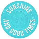 Sunshine and Good Times Pool Candy Inflatable Pool Island Circular Float 60 Dia
