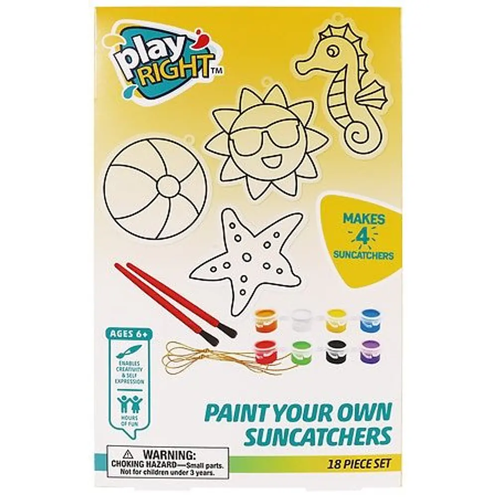 Playright Paint Your Own Suncatchers - 1.0 ea