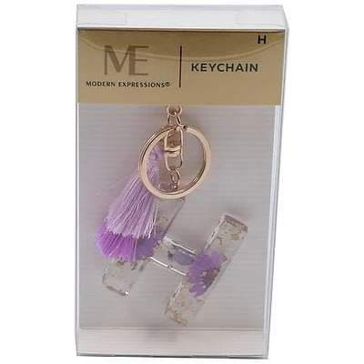 Modern Expressions Monogram Keychain H - 1.0 ea