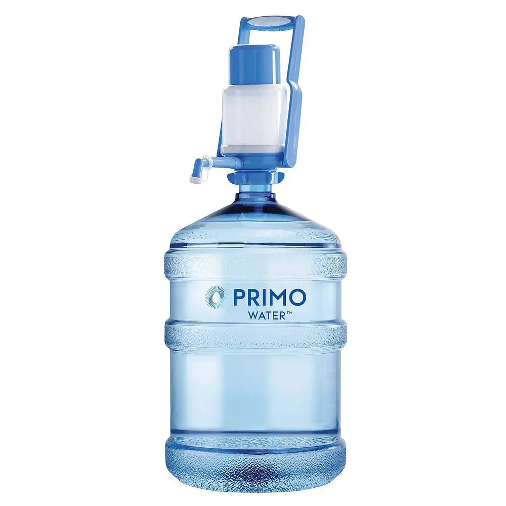Primo® Water BPA FREE Portable Manual Water Pump  Blue and White