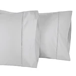 Superior 400 Thread Count Platinum Egyptian Cotton Pillowcase Set  King
