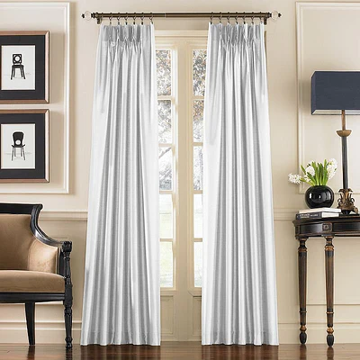 Curtainworks Marquee 95  Single Panel Curtain  White  Adult