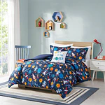 Twin Ultra Soft Bryson Galaxy Outer Space Kids' Comforter Set: Mi Zone Space Bedding, Hypoallergenic, 3-Piece, Twin