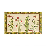 Mohawk Home Herb Garden Kitchen Rug  Beige 30inx50in