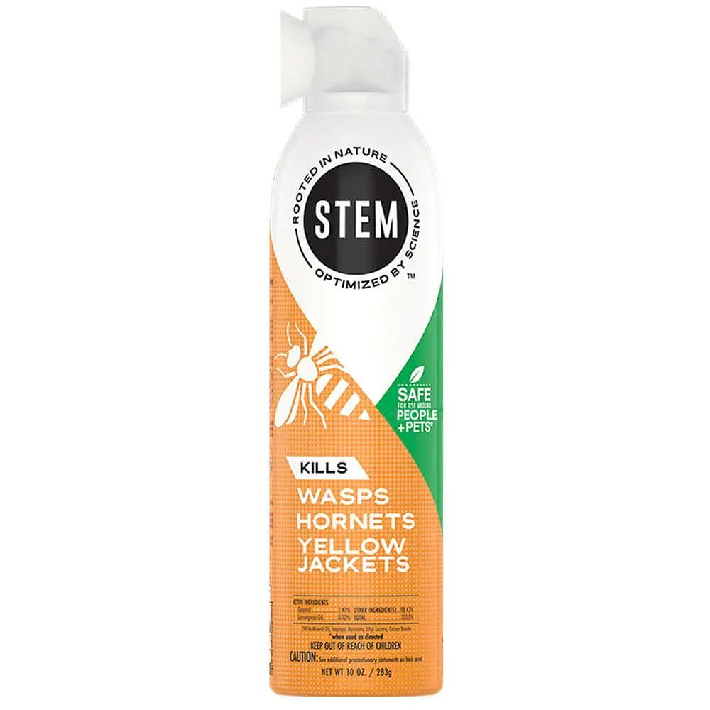 STEM Kills Outdoor Wasps Hornets Yellow Jackets Inse Count Killer Spray  10 oz