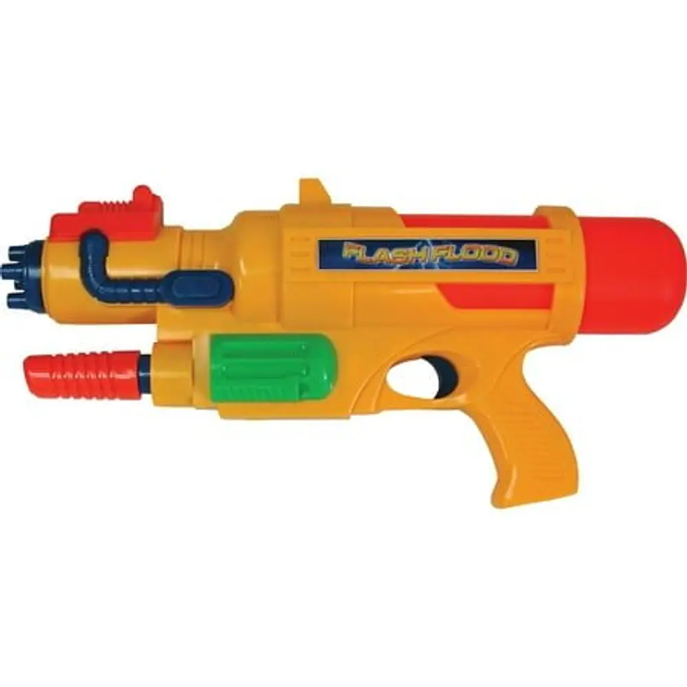 Water Sports - Flash Flood Water Launcher - 17 Inch Barrel (Single Unit  Colors Vary)