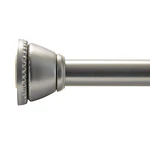 Bath Bliss 42 -72  Iron Tension Shower Rod in Satin Nickel