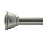 Bath Bliss 42 -72  Iron Tension Shower Rod in Satin Nickel