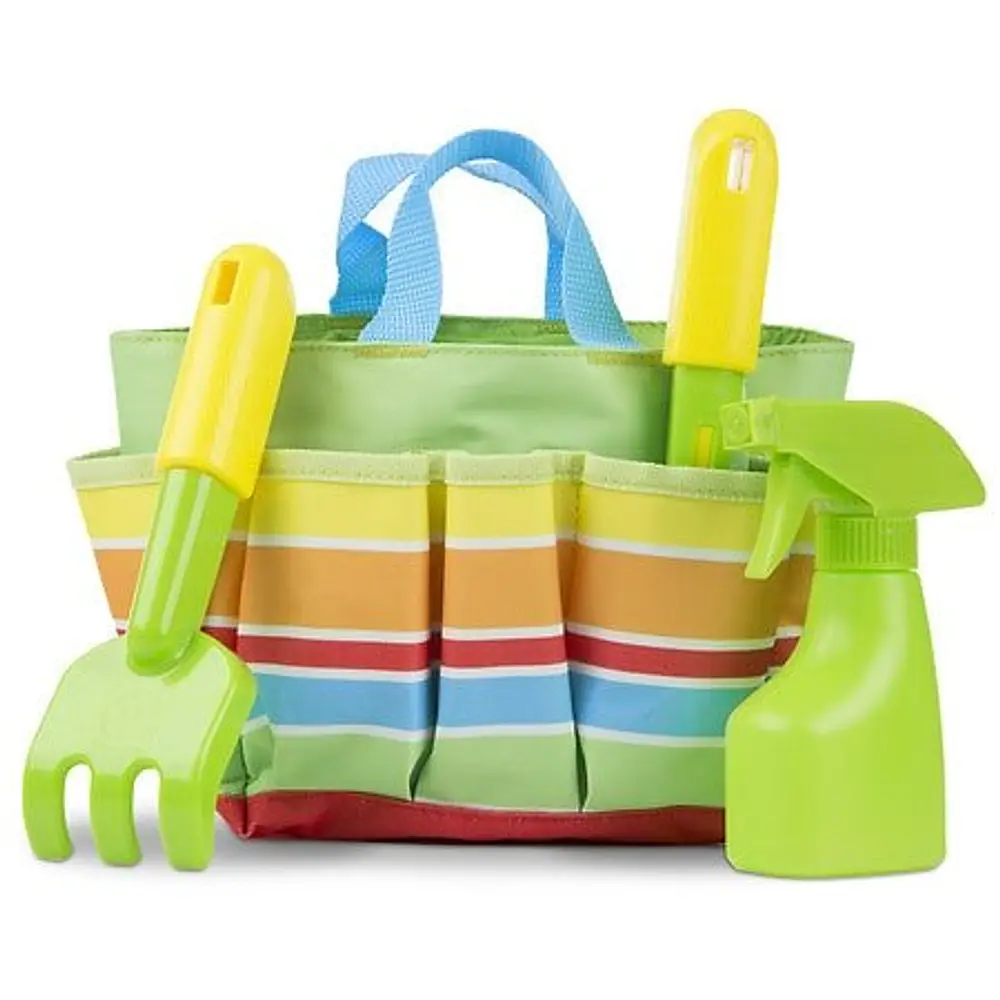 Melissa & Doug Sunny Patch Giddy Buggy Toy Gardening Tote Set With Tools