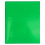 2 Pocket with Prongs Paper Folders - Green