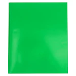 2 Pocket with Prongs Paper Folders - Green