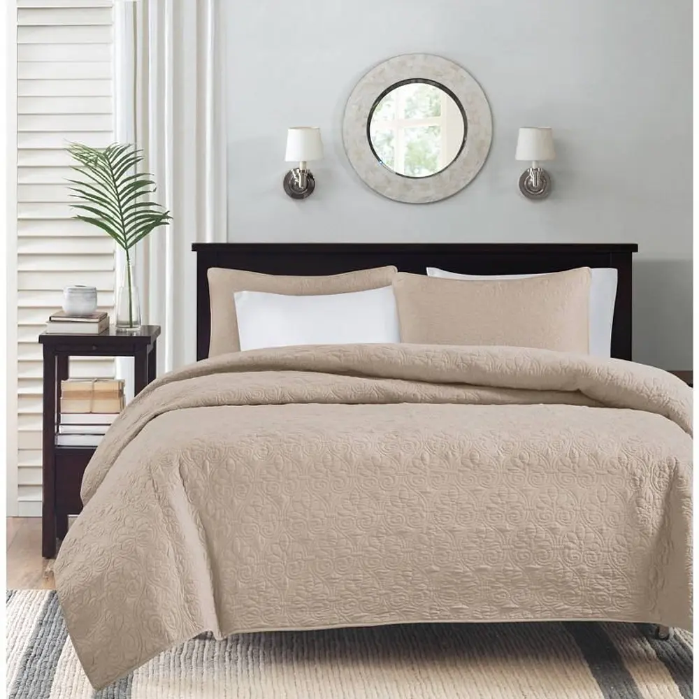 Madison Park Vancouver Reversible Coverlet Set