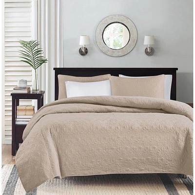 Madison Park Vancouver Reversible Coverlet Set