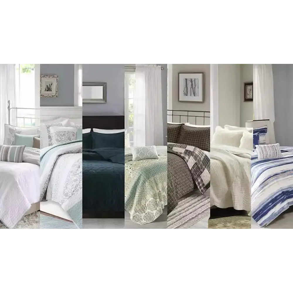Madison Park Vancouver Reversible Coverlet Set