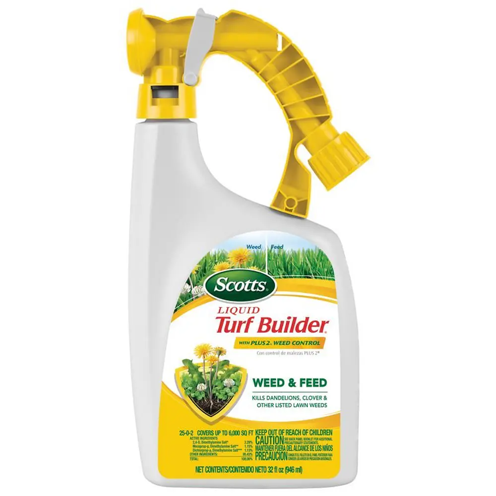Scotts 32oz Liquid Turf Builder with Plus 2 Weed Control
