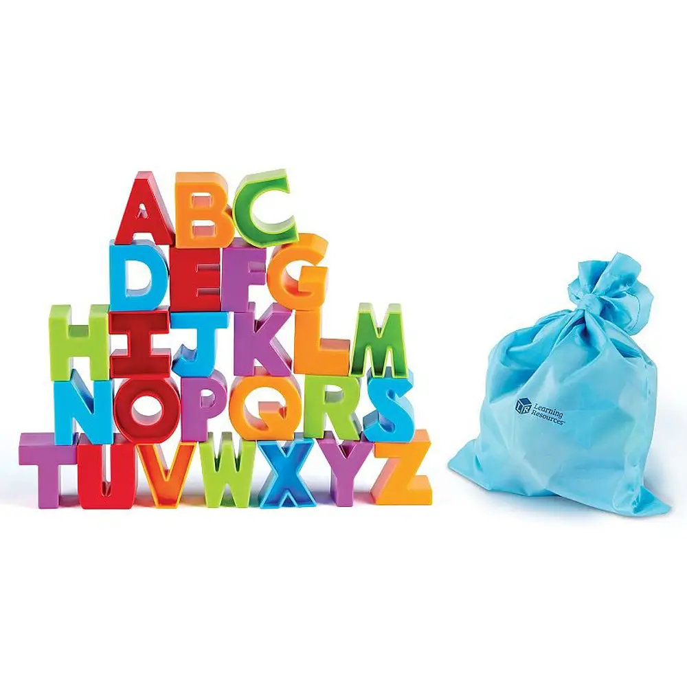 Learning Resources Letter Blocks  Alphabet Toys  Ages 2+