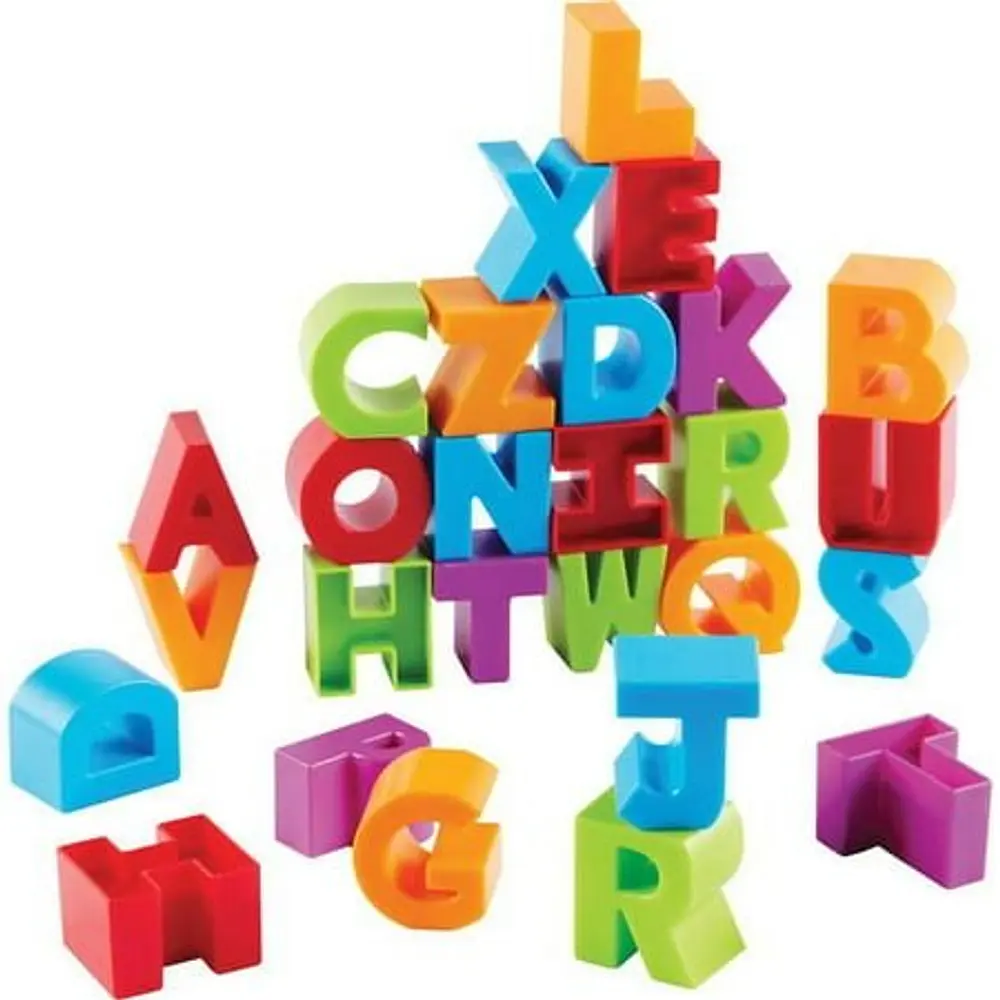 Learning Resources Letter Blocks  Alphabet Toys  Ages 2+