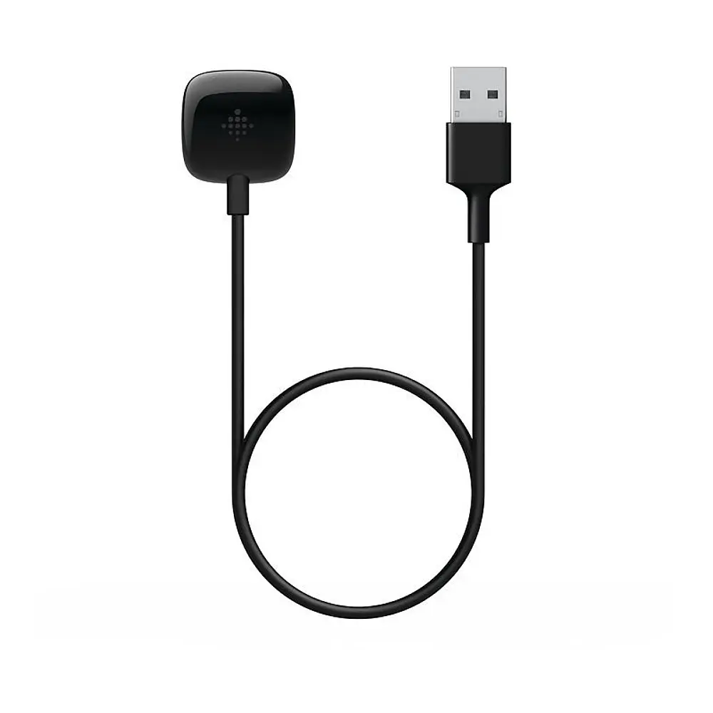 Fitbit - Sense & Versa 3 Charging Cable - Black