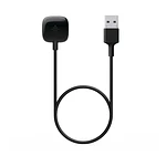Fitbit - Sense & Versa 3 Charging Cable - Black