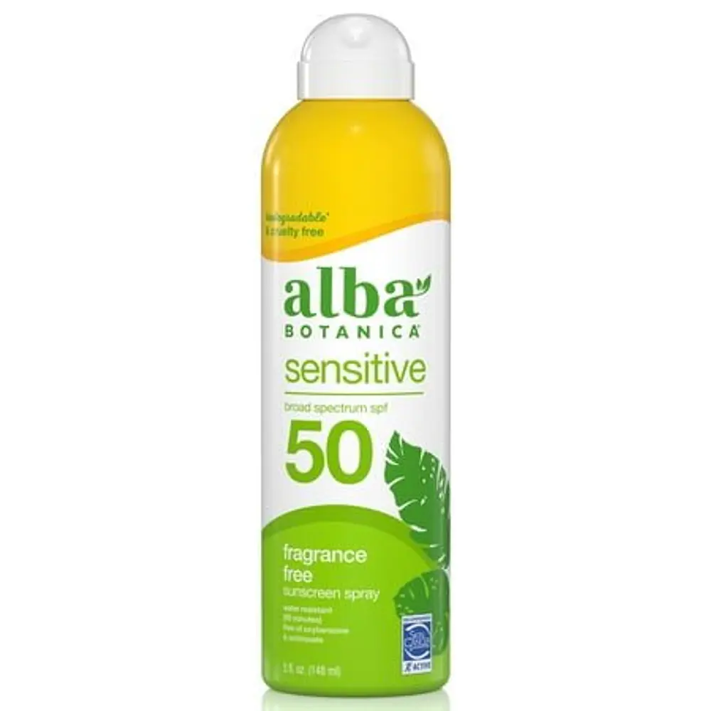 AL0038100 Alba VE Sunscreen Fragrance Free SPF50 / SPRAY
