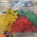 Little Tikes Waffle Blocks 4in X 4in, Track + more (85 Pc)