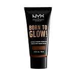 NYX Professional Makeup Born To Glow Radiant Foundation - 22.7 Deep Walnut - 1.01 fl oz