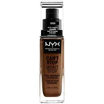 NYX Professional Makeup Can t Stop Won t Stop 24hr Full Coverage Liquid Foundation  Matte Finish  Waterproof  Cocoa