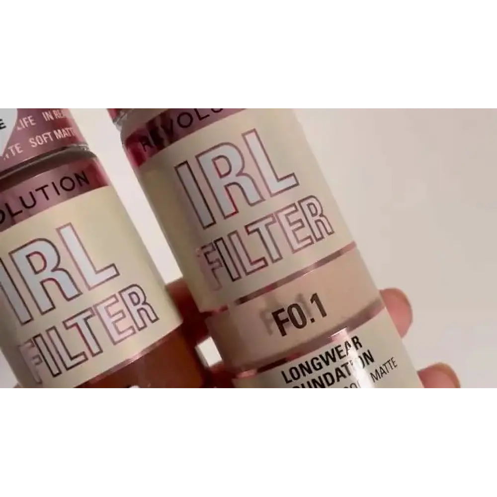 Makeup Revolution IRL Filter Longwear Foundation - F16 - 0.7 fl oz