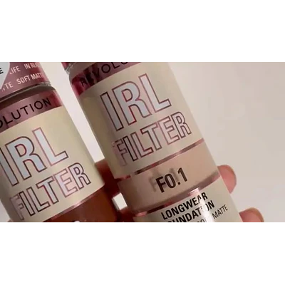 Makeup Revolution IRL Filter Longwear Foundation - F16 - 0.7 fl oz