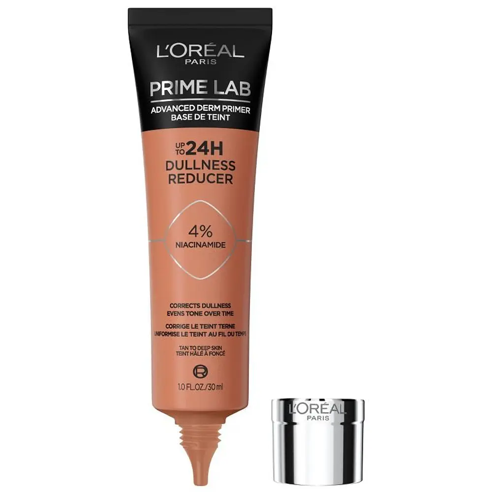 L Oreal Paris Prime Lab Dullness Reducer Lotion Primer  Brightening  1 fl oz