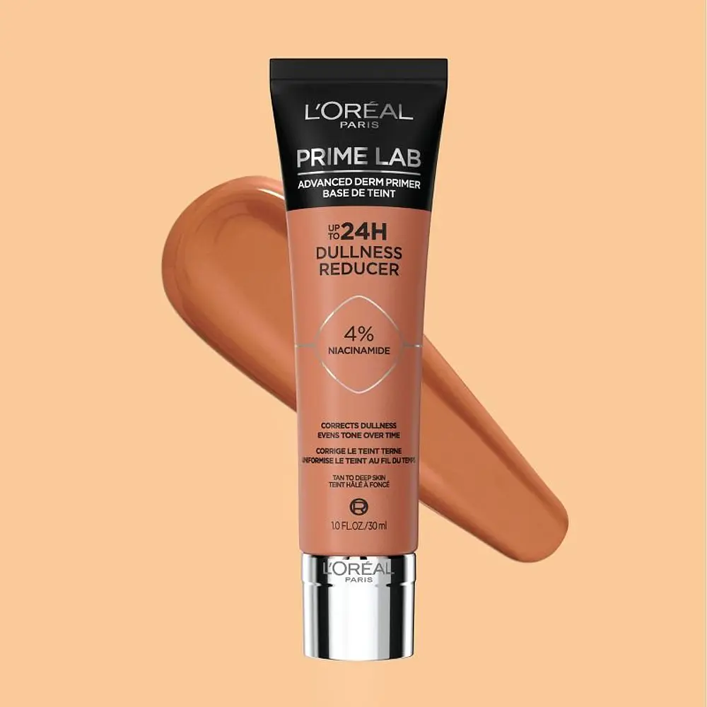 L Oreal Paris Prime Lab Dullness Reducer Lotion Primer  Brightening  1 fl oz