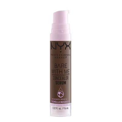 NYX Professional Makeup Bare With Me Concealer Serum  Medium Coverage  Deep  0.32 fl oz