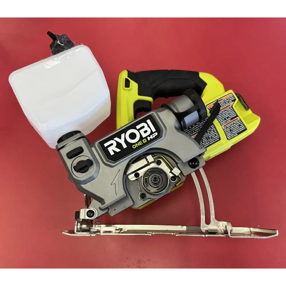 RYOBI ONE+ HP 18V Cordless Handheld Wet/Dry Masonry Tile Saw (Tool Only)